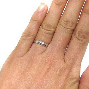 ペアリング K10 リング　百合の紋章　ミル打ち 結婚指輪 安い マリッジリングの画像