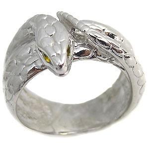 新品未使用！ 18金 スネーク リング シトリン ヘビ 蛇 指輪 【L2703929910】(97266円)