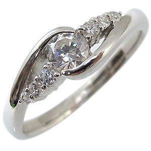 ダイヤモンド リング プラチナ 一粒 指輪 婚約指輪 安い 鑑定書付き クリスマス ポイント消化