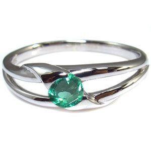 【即購入⭕️】 18金 一粒 指輪 5月誕生石 エメラルド リング 【I3088307417】(111093円)