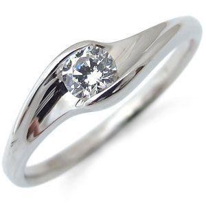 日本最大の 0.3ct・ダイヤモンド・エンゲージリング・プラチナ・ダイヤモンドリング(婚約指輪) 指輪