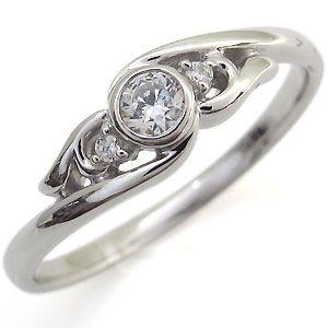 婚約指輪 プラチナ ダイヤモンド 天然石 リング 一粒 指輪 クリスマス ポイント消化