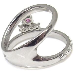 【通常品】 プラチナ ピンキーリング ピンクサファイア 指輪 リング 一粒 ファランジリング 【DGJ1885150934】(67813円)