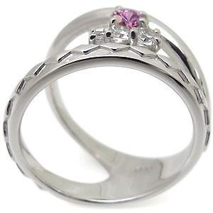 【通常品】 プラチナ ピンキーリング ピンクサファイア 指輪 リング 一粒 ファランジリング 【DGJ1885150934】(67813円)