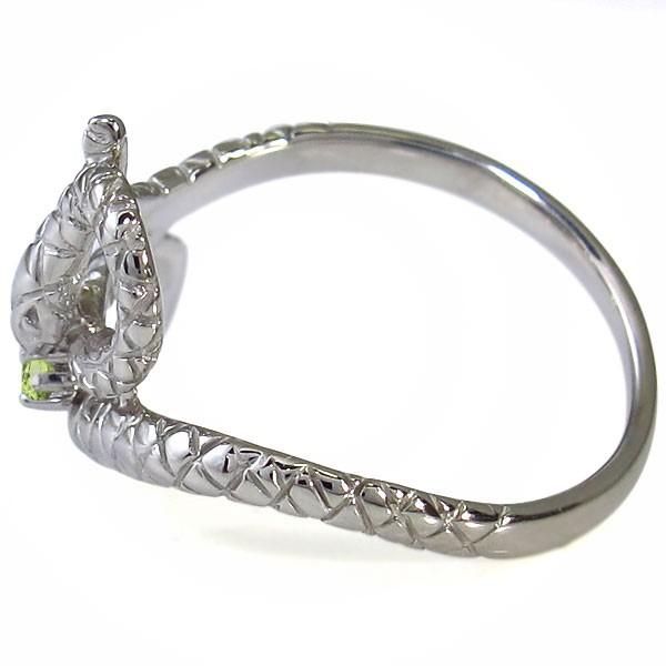 美品 プラチナ レディースリング 選べる誕生石 ヘビ リング 蛇 スネーク 【YWU1927290735】(69329円)