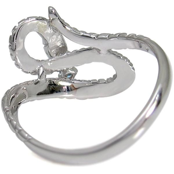 美品 プラチナ レディースリング 選べる誕生石 ヘビ リング 蛇 スネーク 【YWU1927290735】(69329円)