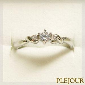 プラチナ リング ダイヤモンド 婚約指輪 安い クリスマス ポイント消化の画像