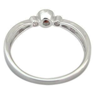 ローボード 指輪 レディース ガーネット リング 一粒 1月誕生石 18金 【Q1373526721】(49409円)