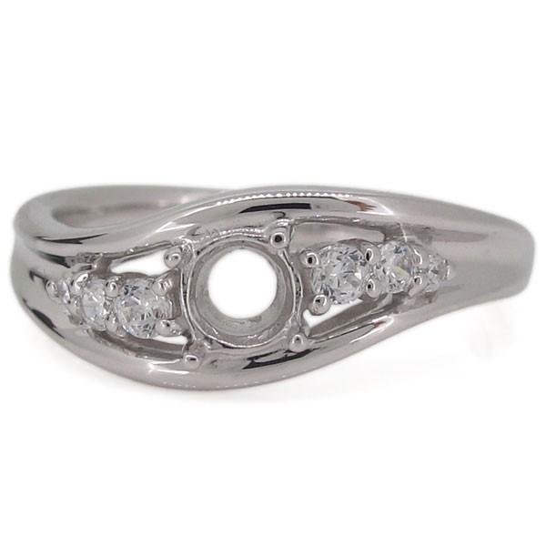 【限定品】 リフォーム K10 10金 レディース リング セミオーダー用 空枠 指輪 【OCQ1034293436】(37206円)