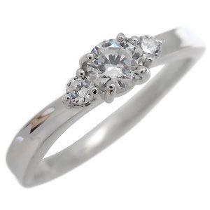 エンゲージリング・ダイヤモンド・リング・一粒・婚約指輪・指輪・18金・リング・0.30ct ストレート