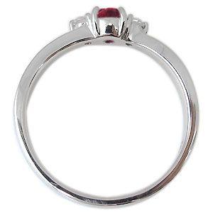 【クーポン】 ルビー リング 一粒 リング 7月誕生石 10金 指輪 ストレート 【NA1639479122】(58976円)