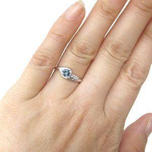 ★レア物 新品未開封 アクアマリンサンタマリア リング 指輪 一粒 リング 3月誕生石 10金 【HOV1151213427】(41412円)