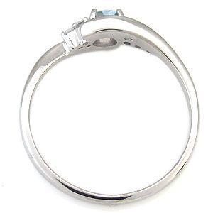 [即日発送] アクアマリンサンタマリア リング 指輪 一粒 リング 3月誕生石 10金 【I1038349827】(37352円)