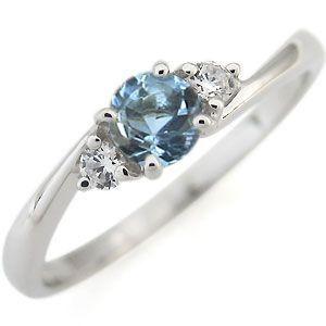 アクアマリンサンタマリア リング 一粒 指輪 リング(37030円)