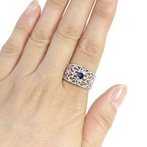 【まとめ売り】 プラチナ リング 一粒 サファイア 指輪 唐草 クリスマス ポイント消化 【EIM3818609461】(137365円)