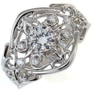 大粒 ダイヤモンド リング 0.5ct ダイヤモンドリング 指輪