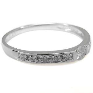 エンゲージリング 一粒 ダイヤモンド 婚約指輪 安い リング ファランジリングの画像