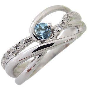 プラチナ リング アクアマリン 指輪 リング クリスマス ポイント消化