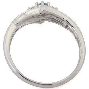 新品未使用！ アクアマリンサンタマリア リング 一粒 指輪 リング 【A1404959459】(50540円)