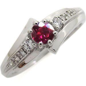 驚きの値段 ルビー 指輪 一粒 リング 7月誕生石 18金 宅送 Www Ladislexia Net