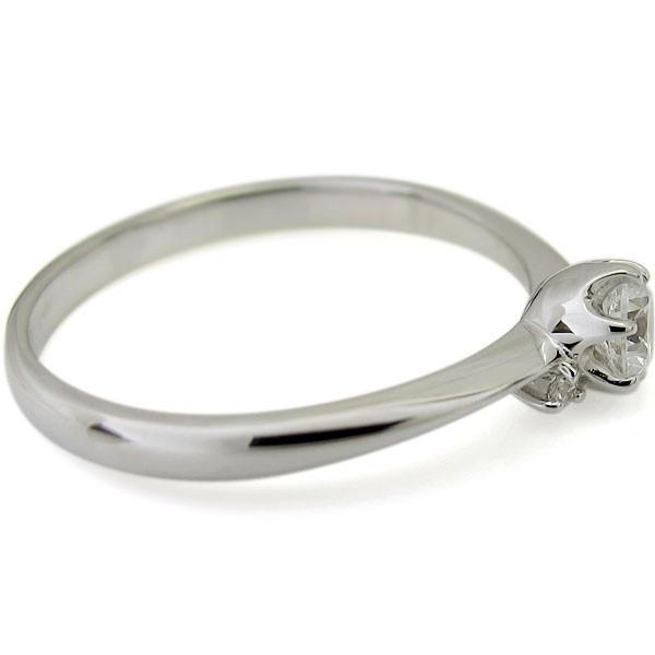 ファランジリング ダイヤモンド エンゲージリング 一粒 婚約指輪 安い 10金の画像