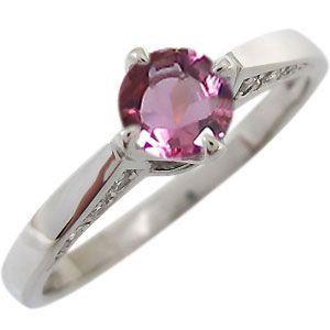 プラチナ リング ピンクトルマリン 指輪 大粒 リング クリスマス ポイント消化
