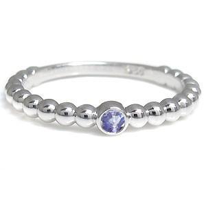 【新品 送料込み】 ピンキーリング タンザナイト リング ボールリング 12月誕生石 18金 指輪 【WS7562140373】(27203円)