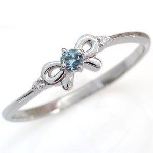激安ブランド リボンリング アクアマリンサンタマリア 誕生石 ピンキーリング 指輪 ファランジリング 高知インター店 Mtkbrasil Com Br