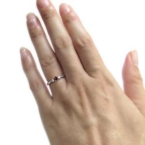 プラチナ 王冠 エンゲージリング ガーネット 王冠 婚約指輪 安い クリスマス ポイント消化の画像