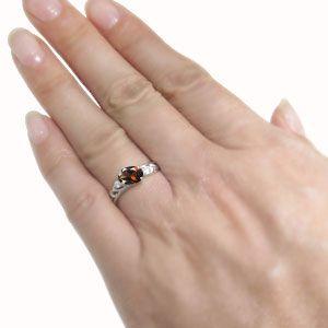 【値下げ】 リング ロードライトガーネット 大粒 リング K10 唐草 指輪 【OCQ9368487202】(33701円)