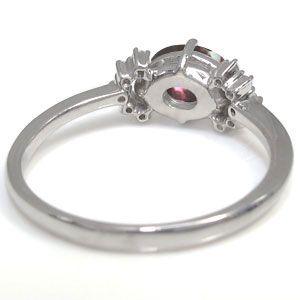 プラチナ 指輪 ロードライトガーネット ロードライトガーネットリング