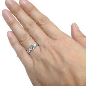 【超激レア】 アクアマリン リング 10金 指輪 【MYK8082507918】(29075円)