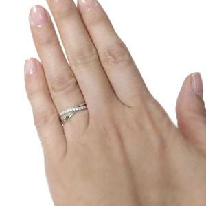 [大特価] ファランジリング ペリドット 指輪 18金 ピンキーリング 【JSB1353662080】(48695円)