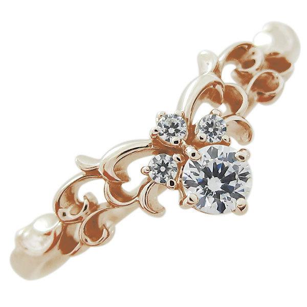 最大30 Off ダイヤモンド エンゲージリング ピンキーリング 18金 ティアラリング 婚約指輪 格安 安い購入 Www Skylanceronline Com