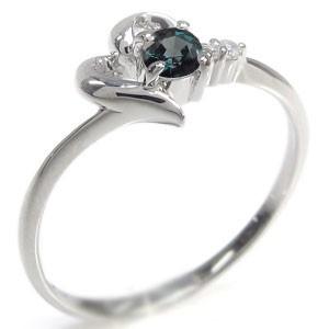 「送料無料・年末感謝」 アレキサンドライト リング プラチナ ハート リング 指輪 クリスマス ポイント消化 【IQY1642351953】(59080円)