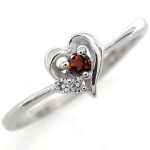 ハート リング ガーネット K18 指輪 : PLEJOUR (プレジュール) - 通販