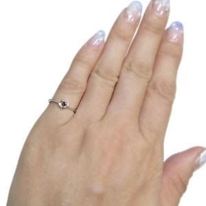 K18 ハートのガーネットのデザインリング K18 YG PG ガーネット ペリドット ハートモチーフ リング ゴールド