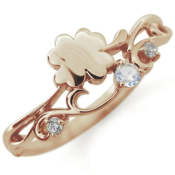 国際ブランド ロイヤルブルームーンストーン ピンキー ファランジリング よつば 唐草 指輪 限定品 Www Yalaphone Com