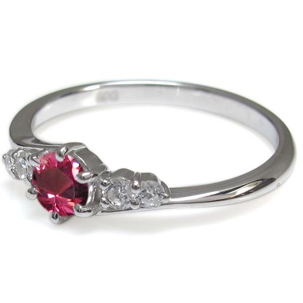 【新品 30%off 送料無料】 ルビー 婚約指輪 安い シンプルエンゲージリング 上品 18金 エンゲージリング 【ZYX1674148672】(60224円)