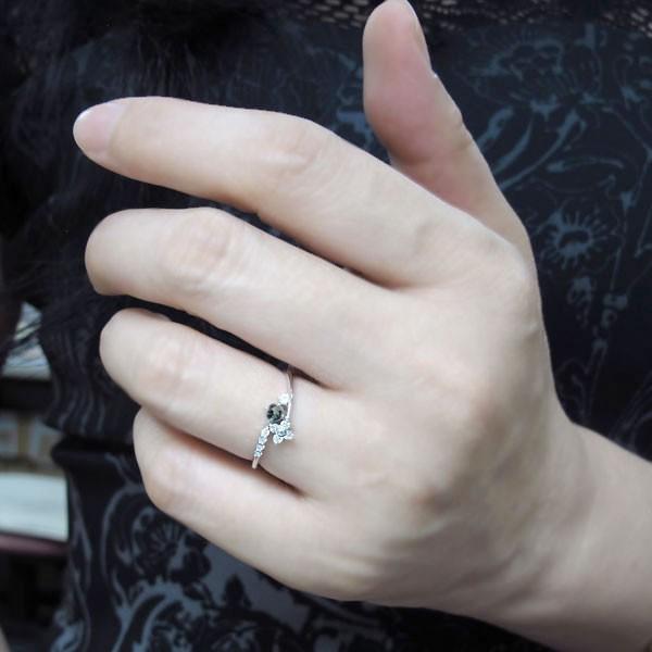 アレキサンドライト 指輪 メモリアルリング 結婚記念日 リングの画像