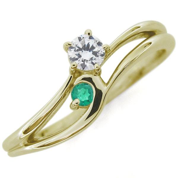 ダイヤモンド・ライン・リング・婚約指輪 安い・レディースリング・シンプル エンゲージリングの画像