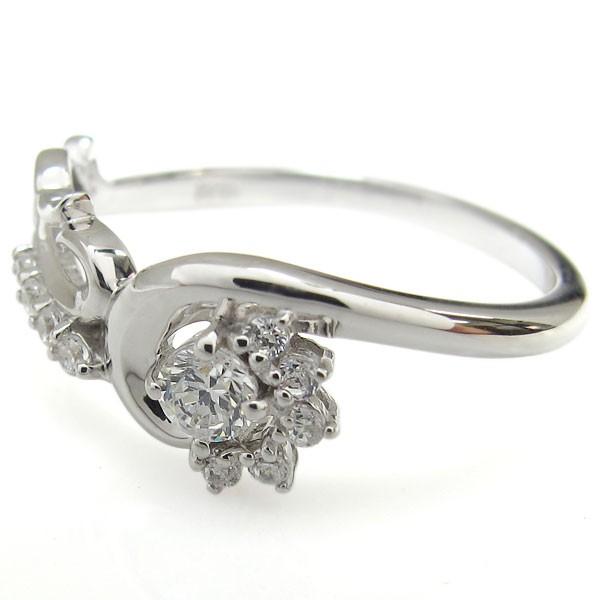 プラチナリング ダイヤモンド メモリアルリング 結婚10周年 指輪 クリスマス ポイント消化の画像