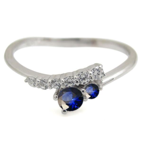 【希少】 シンプル 指輪 サファイア リング レディース プラチナ クリスマス ポイント消化 【Q1646233112】(59220円)