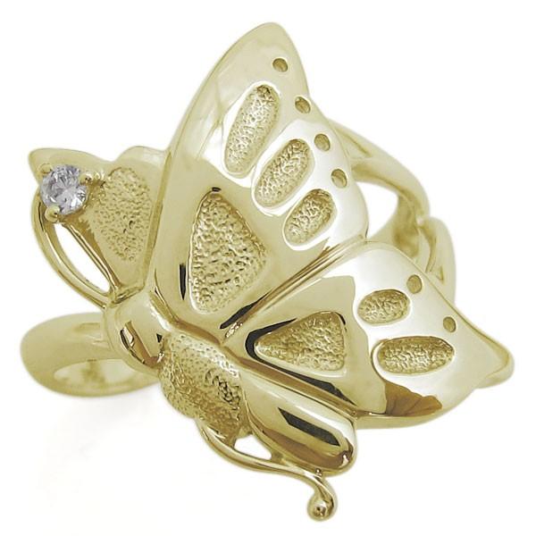 競売 リング バタフライ 指輪 ピンクサファイア 蝶 リング アラベスク 10金 指輪 リング