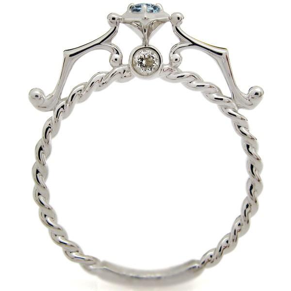 【新版】 プラチナ 3月誕生石 アローリング 指輪 弓矢 アクアマリンサンタマリア クリスマス ポイント消化 【NAN9592454630】(34507円)