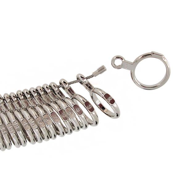 リングゲージ 指輪 サイズ 測る リング サイズゲージ 指の太さ 計測 号数 レディース メンズ アクセサリー用品 1号 30号 Sizegauge 01 Plejour プレジュール 通販 Yahoo ショッピング