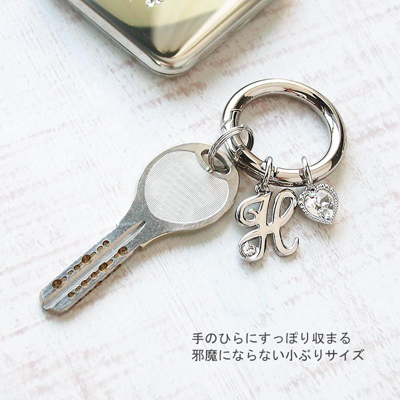 SWAROVSKI（スワロフスキー） キーリング イニシャルモチーフ 星