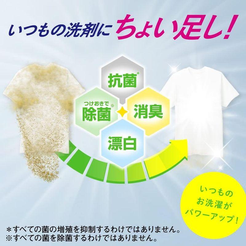 大容量ワイドハイターEXパワー 衣料用漂白剤 見過ごせなくなった汚れやニオイ 、洗剤にちょい足しで超絶スッキリ 詰替用２４０0ml｜plenty｜02