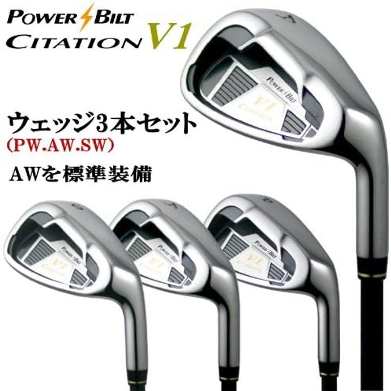 新入荷！ パワービルト CITATION(サイテーション) V1 アイアン 5UI~SW 8本セット SR PBCTVI SR 【FK5737834024】(20641円)