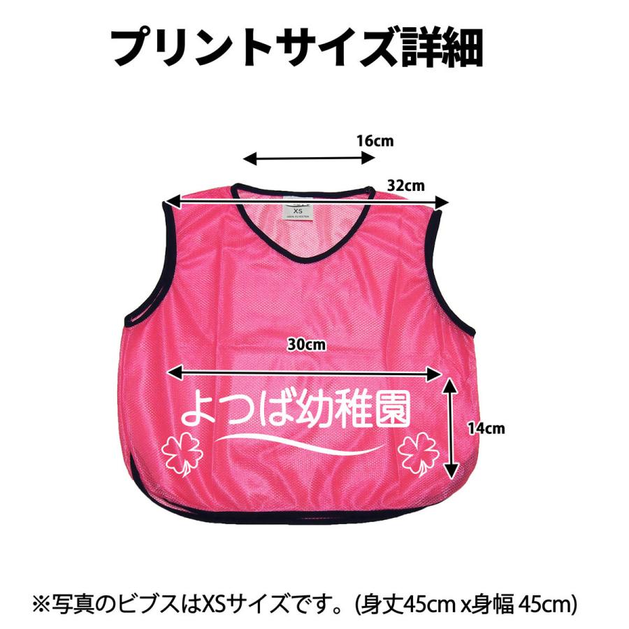 驚きの値段 ビブス プリントパック 無地ビブス代 片面プリント代込 14cm X 30cm 高品質シルクスクリーン方式 名入れ チーム名 ロゴ 企業名 団体名 イベント Aynaelda Com